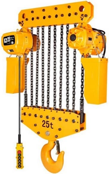 Electric hoist with hook